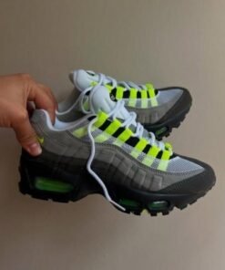 Alternative view of Nike AIR MAX 95 OG NEON BIG BUBBLE [NEON / WHITE / GREY] 1809025