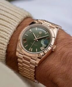 Alternative view of ROLEX DAY DATE PRIMIUM QUILTY WATCH