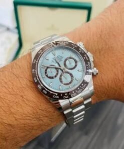 Rolex Daytona Platinum Ice Metal Virat Kholi Watch