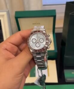 Alternative view of Rolex Daytona Platinum Ice Metal Virat Kholi Watch
