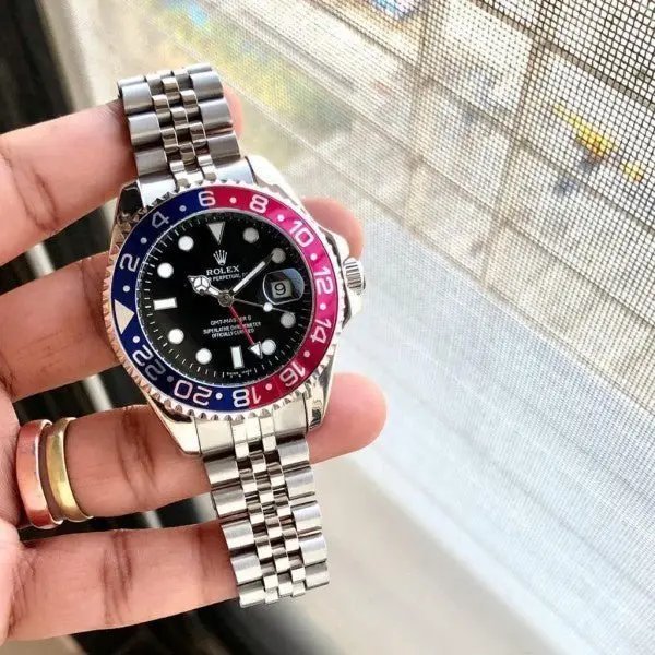 Alternative view of ROLEX GMT MASTER 1 AUTOMATIC PRIMIUM WATCH