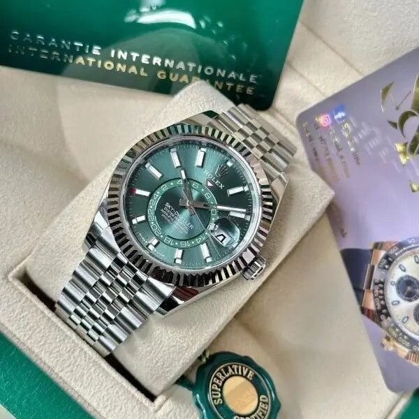 ROLEX SKY DEWLLER AUTOMATIC WATCH