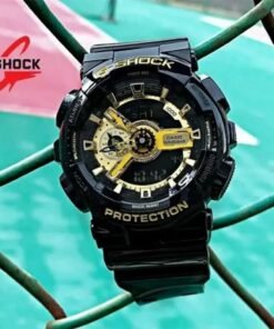 G-shock Black Gold Rubber Watch