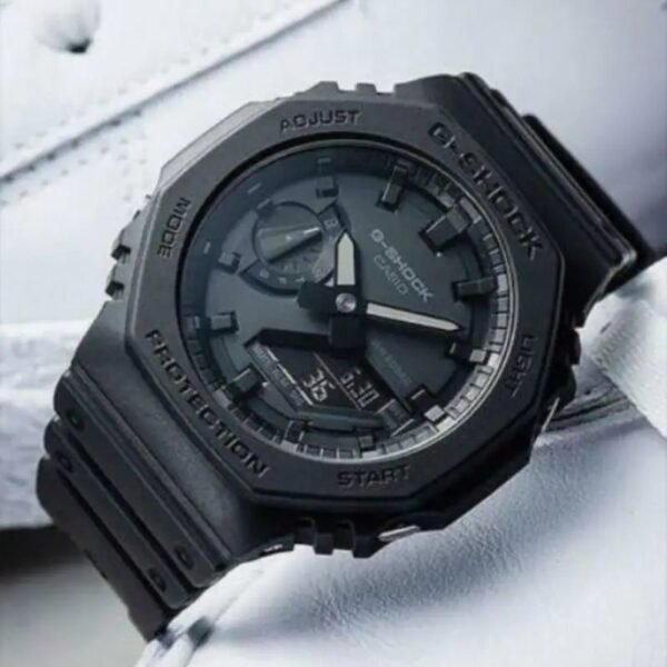 Alternative view of G-shock Black Silicon Watch