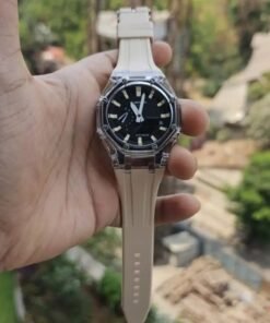 G-shock Cream Silicon Premium Watch