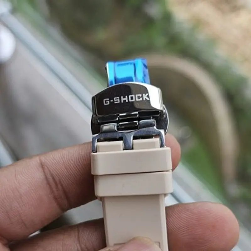 G-shock Cream Silicon Premium Watch - Image 4