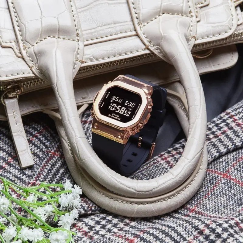 G-shock Gm G993 Rosegold Black Belt Watch - Image 4