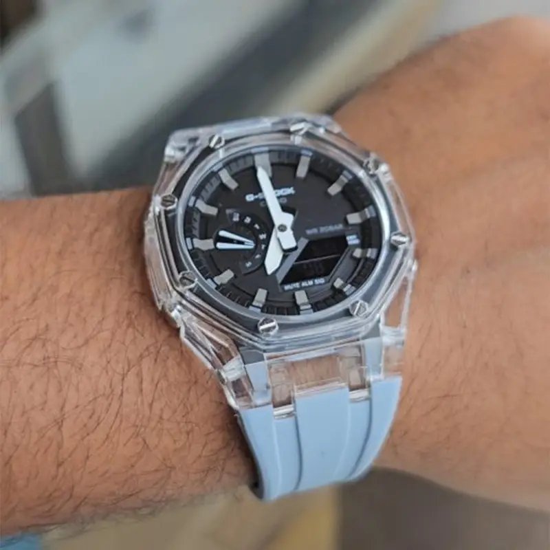 G-shock Grey Silicon Premium Watch - Image 3