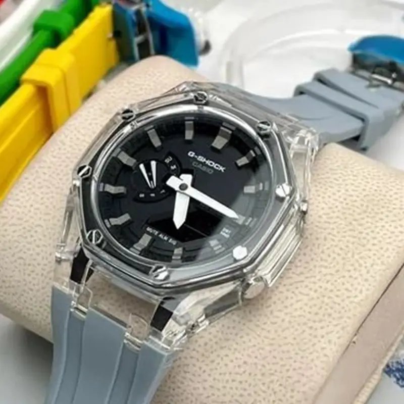 G-shock Grey Silicon Premium Watch - Image 2