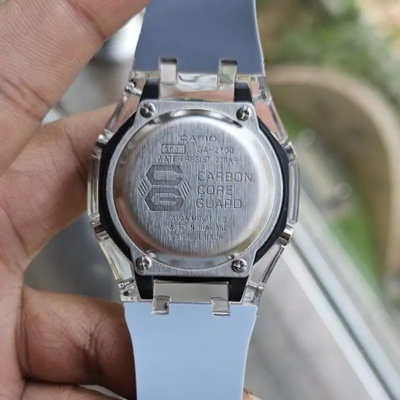 G-shock Grey Silicon Premium Watch - Image 5