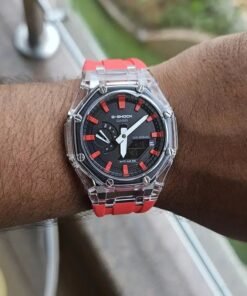 G-shock Red Silicon Premium Watch