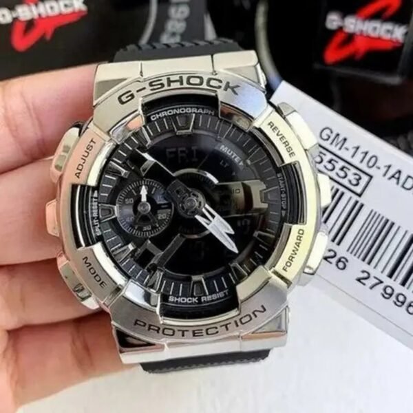 Alternative view of G-shock Stainless Steel Silver Round Watch