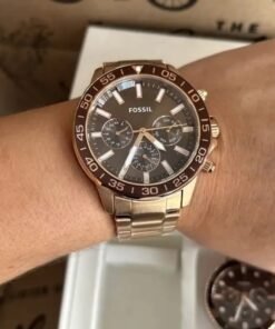 Alternative view of Fossil Banon Metal Rosegold