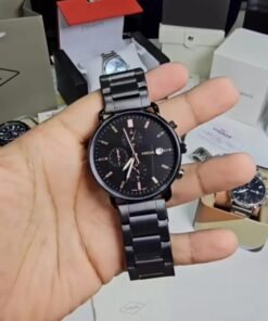 Fossil Black Metal Watch A