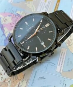 Alternative view of Fossil Black Metal Watch A