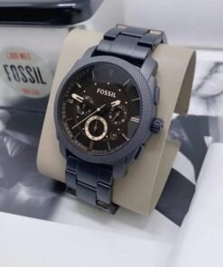 Alternative view of Fossil Fs4682 Metal Black Watch