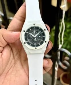 Hublot white belt