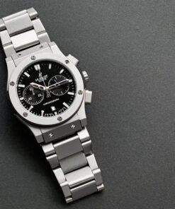 Alternative view of Hublot Silver Grey Metal Watch