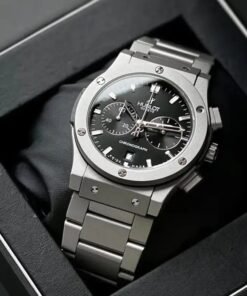 Hublot Silver Grey Metal Watch