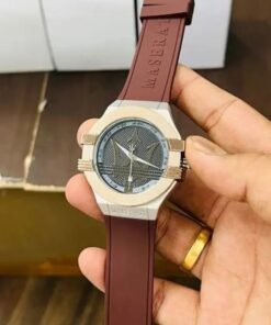 Maserati Brown Copper Leather Watch