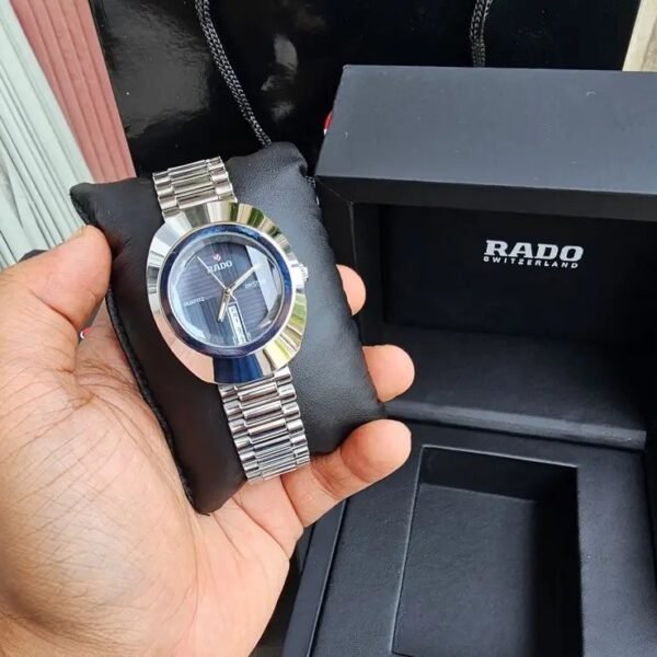 Alternative view of RADO DISTAR SILVER BLACK Metal WATCH