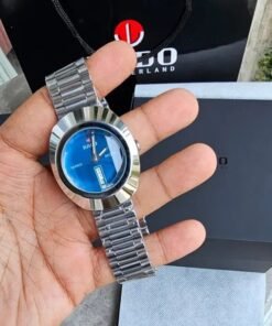 RADO DISTAR SILVER BLUE Metal WATCH