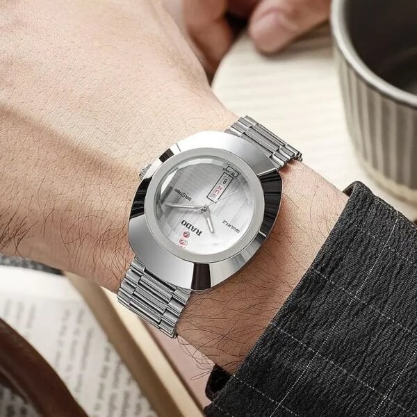 Alternative view of RADO DISTAR SILVER White Metal WATCH