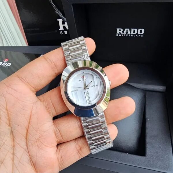 RADO DISTAR SILVER White Metal WATCH