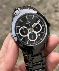 Rado Hyperchrome Stainless Steel Black Silver