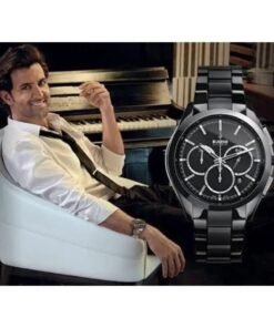 Alternative view of Rado Hyperchrome Stainless Steel Black Silver