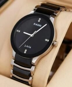 Rado Jubile Stainless Steel Black Silver