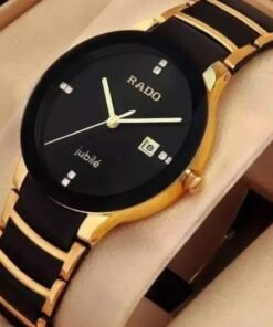 Rado Jubile Stainless Steel Gold Black