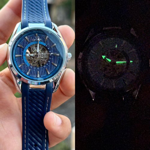 Alternative view of OMEGA SEAMASTER AQUA TERRA WORLDTIMER AUTOMATIC