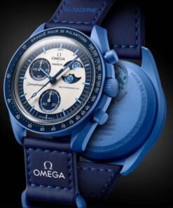 OMEGA X SWATCH MOONSWATCH MISSION TO THE SUPER BLUE MOONPHASE heavy quality