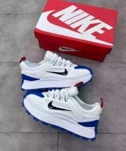 Nike  BAILLELI PLATFORM SNEAKER [WHITE / BLUE / BLACK / RED] 0909025
