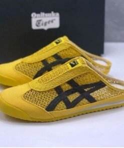 Alternative view of ACS OT MEXICO 66 SABOT HALF CUT SHOES [YELLOW / BLACK] 0209025