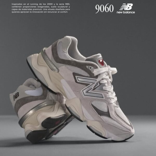 Alternative view of NB 9060 RAIN CLOUD [OFF WHITE / GREY] 1209025