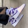 Nike  AIR JORDA_N RETRO 1 HIGH [WHITE / METALLIC PURPLE] 0809025