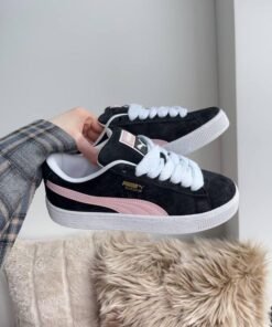 PUMA SUEDE XL [BLACK / PINK] FOR HER 1009025