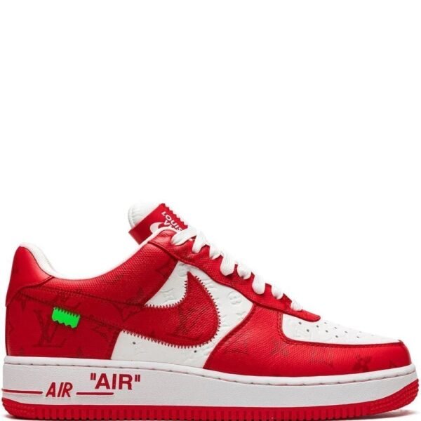 Nike Airforce 1 X LOUIS VUITTON X OFF WHITE RED