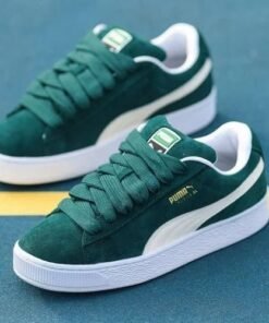 Alternative view of PUMA SUEDE XL [GREEN / WHITE] 1509025