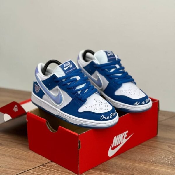 Nike SB DUNK LOW BORN X RAISED ONE BLOCK AT TIME [BLUE / WHITE] EDITION 2708025