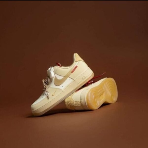 Nike AIR FORCE 1 LOW YEAR OF THE SNAKE [CREAM / BEIGE / RED] EDITION 2708025
