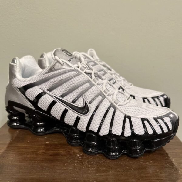 Alternative view of Nike SHOX TL [METALLIC SILVER / WHITE / BLACK] 0509025