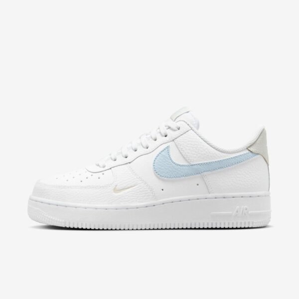 Nike AIR FORCE 1 LOW LIGHT ARMOURY BLUE SKY SWOOSH [WHITE/BLUE] 1908025