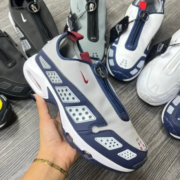 Alternative view of Nike AIR MAX SNDR [WHITE / NAVY BLUE / RED] 2807025