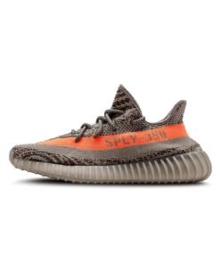 Alternative view of YEEZY BOOST 350 V2 BELUGA REFLECTIVE [GREY / ORANGE] 2402025