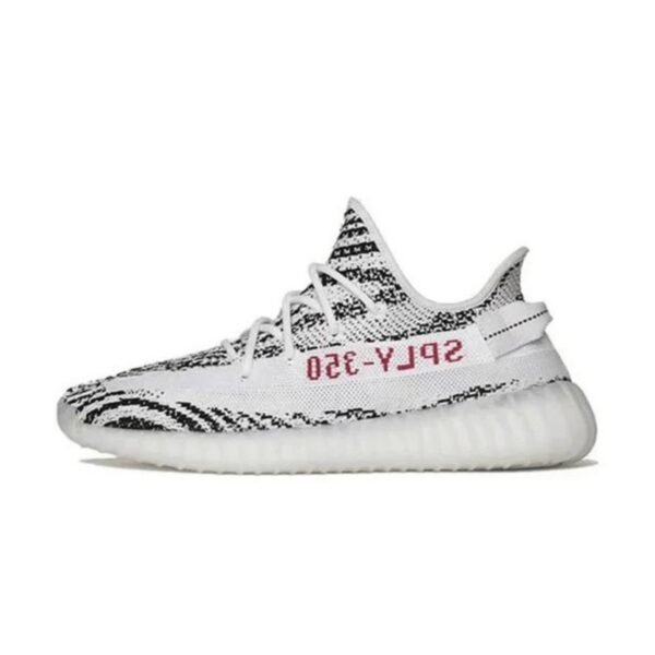 Alternative view of Adidas Yeezy Boost 350 V2 Zebra [Surplus]