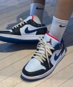 Jordan 1 Low SE Industrial Blue Sashiko