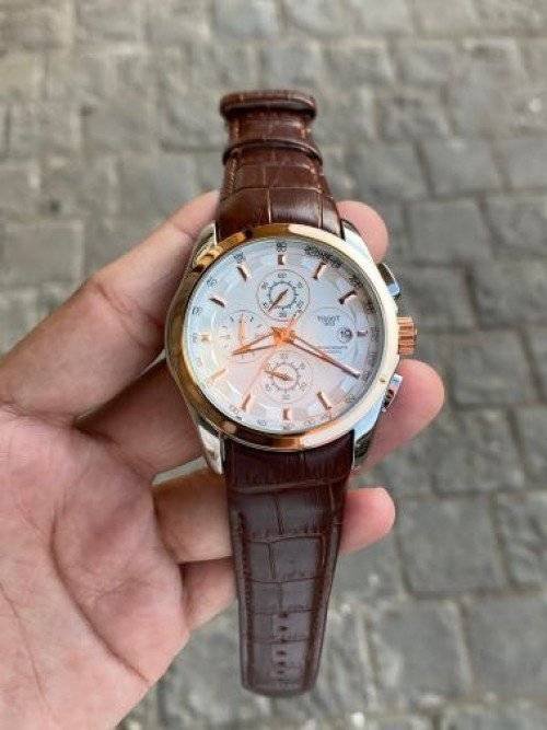 TISSOT 1853 PRIMIUM QUALITY LEATHER WATCH’ - Image 2